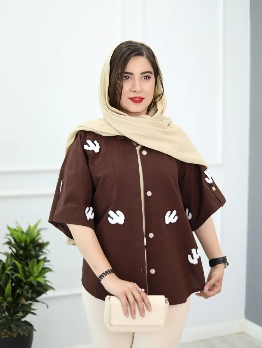 شومیز نیلای